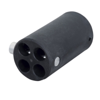 Wentex Pipe and Drape 4-Way Connector Replacement, 40.6mm Diameter - Black Wentex Pipe and Drape 4-Way Connector Replacement, 40.6mm Diameter - Black