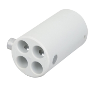 Wentex Pipe and Drape 4-Way Connector Replacement, 40.6mm Diameter - White Wentex Pipe and Drape 4-Way Connector Replacement, 40.6mm Diameter - White