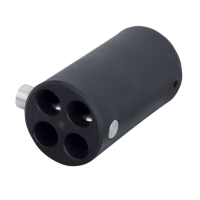Wentex Pipe and Drape 4-Way Connector Replacement, 45.7mm Fitting - Black Wentex Pipe and Drape 4-Way Connector Replacement, 45.7mm Fitting - Black