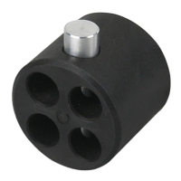 Wentex Pipe and Drape 4-Way Connector Replacement, 47.5mm Diameter - Black Wentex Pipe and Drape 4-Way Connector Replacement, 47.5mm Diameter - Black