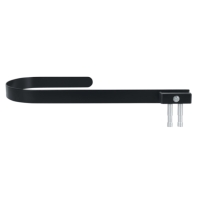 Wentex Pipe and Drape Curtain Wagner Hook - Black